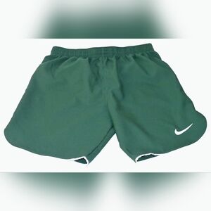 Nike DriFit  Soccer Green Athletic Sport Shorts with Elastic Waistband